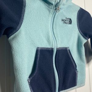 Boys North Face Zip Up Fleece